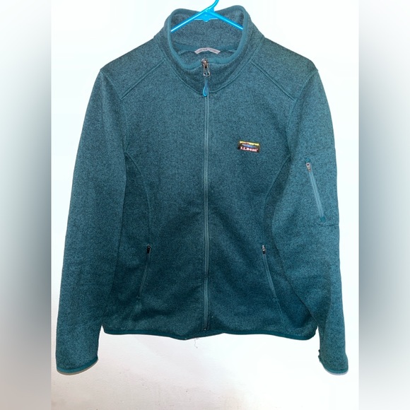 L.L. BEAN zip up fleece jacket - Picture 1 of 6